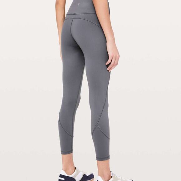 Lululemon In Movement 7/8 Tight in Titanium - Picture 2 of 9